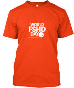 World FSHD Day t-shirt
