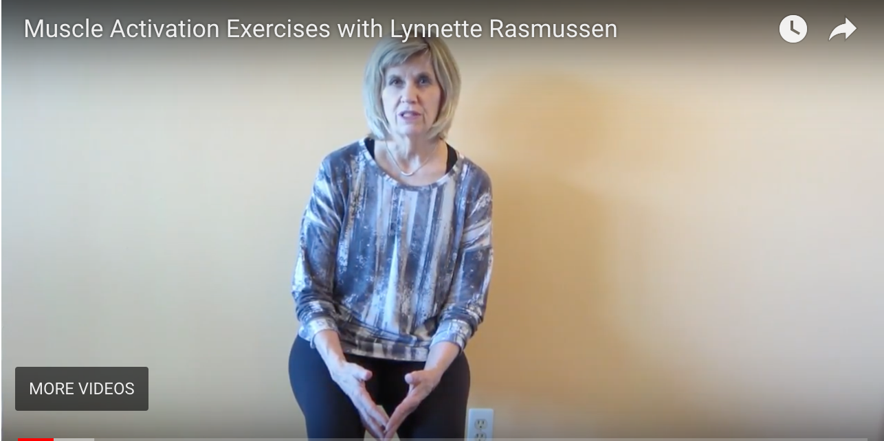 Lynette Rasmussen discussed muscle activation approaches