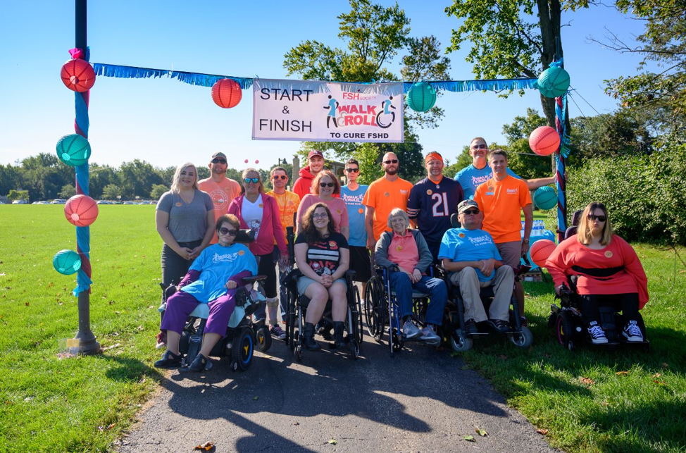 Walk and Roll to Cure FSHD