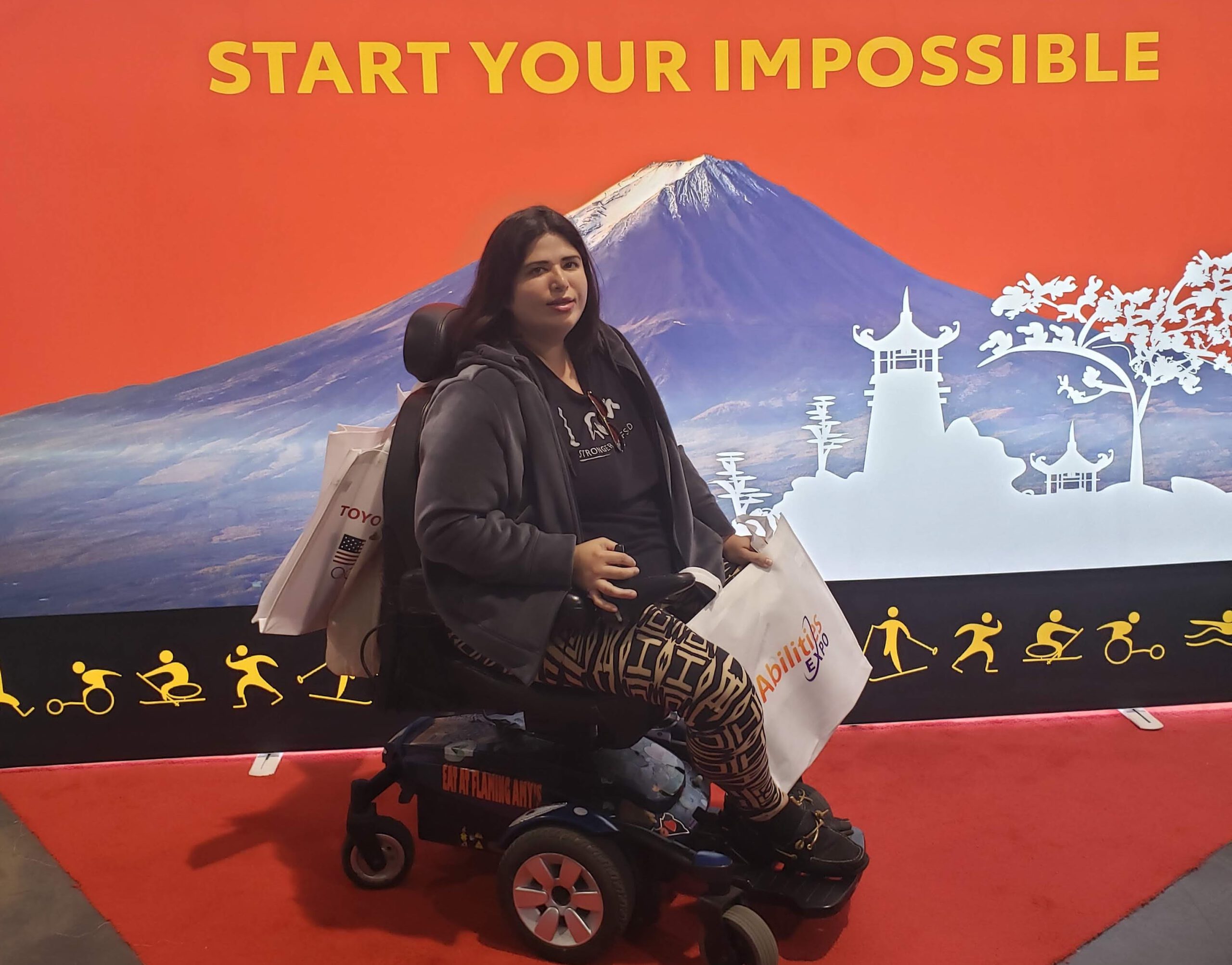 Dani Liptak at Boston Abilities Expo