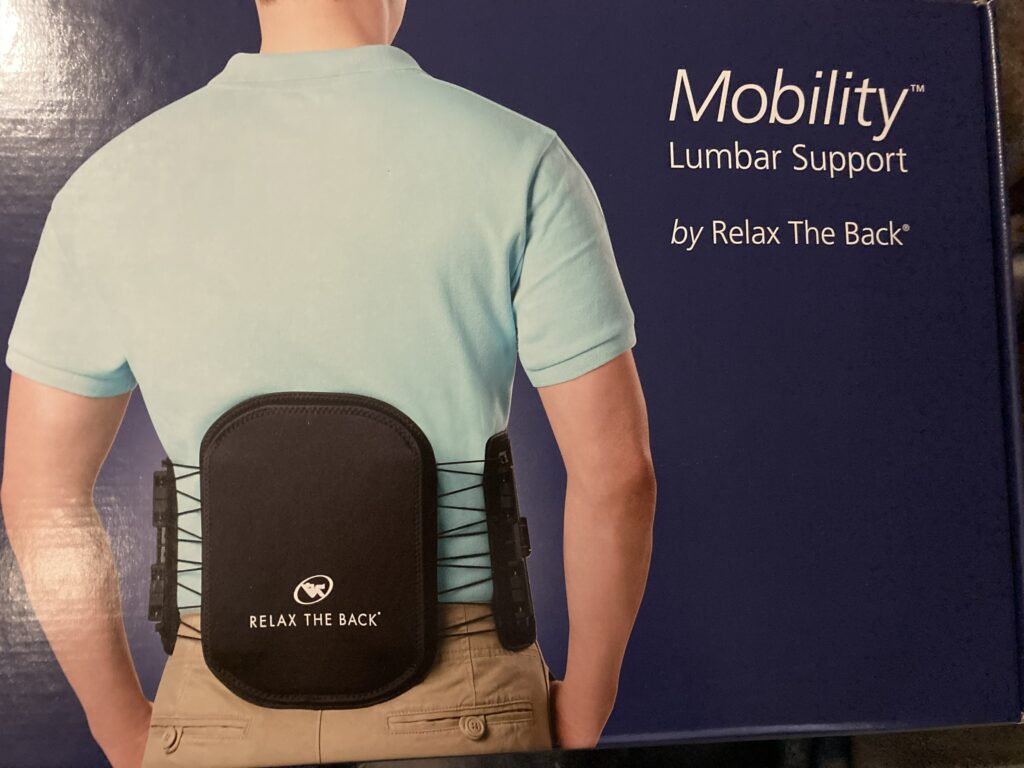 Relax the Back lumbar support.