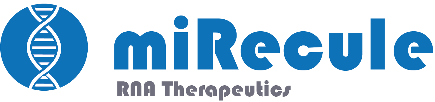 miRecule RNA therapeutics logo miRecule RNA therapeutics logo