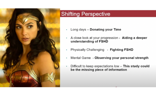 Superwoman. Changing Perspective when you have FSHD.