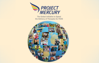 Project Mercury logo with globe