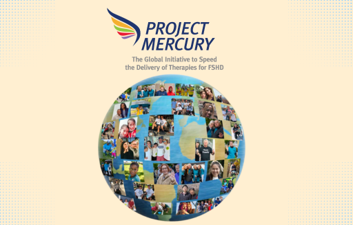 Project Mercury logo with globe