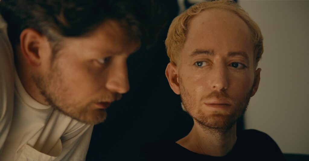  Danny Kurtzman, right, as Danny, and Brett Dier, as Jason, in Shane Stanger's "Good Bad Things"